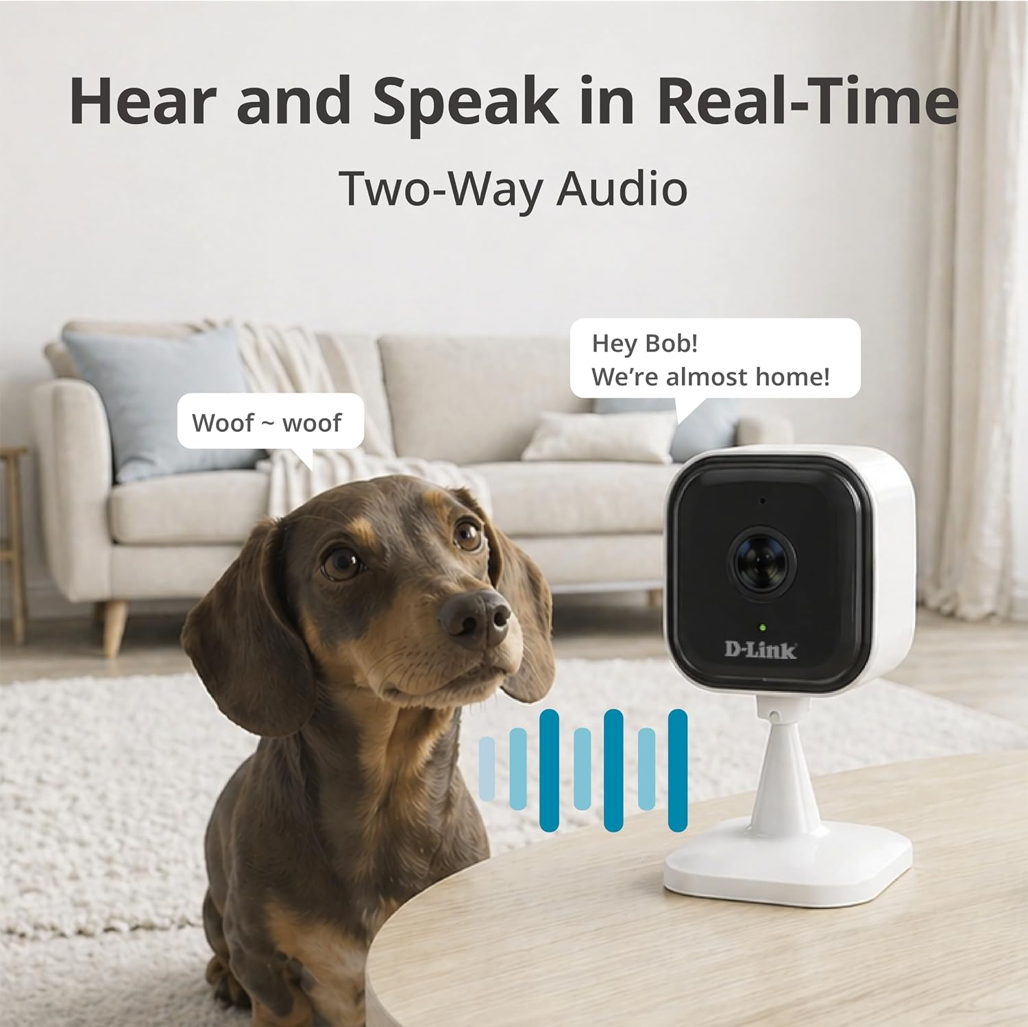 Thumbnail 6 de D-Link DCS-6013 – kamera wewnętrzna Wi-Fi 2K, 3 MP, AI i pole widzenia 115°