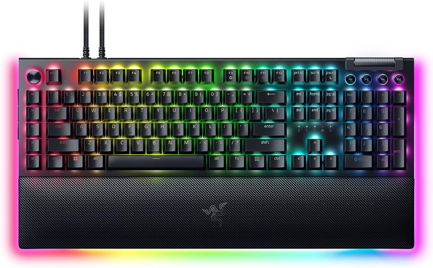 Detalle de Razer BlackWidow V4 Pro Orange Switches