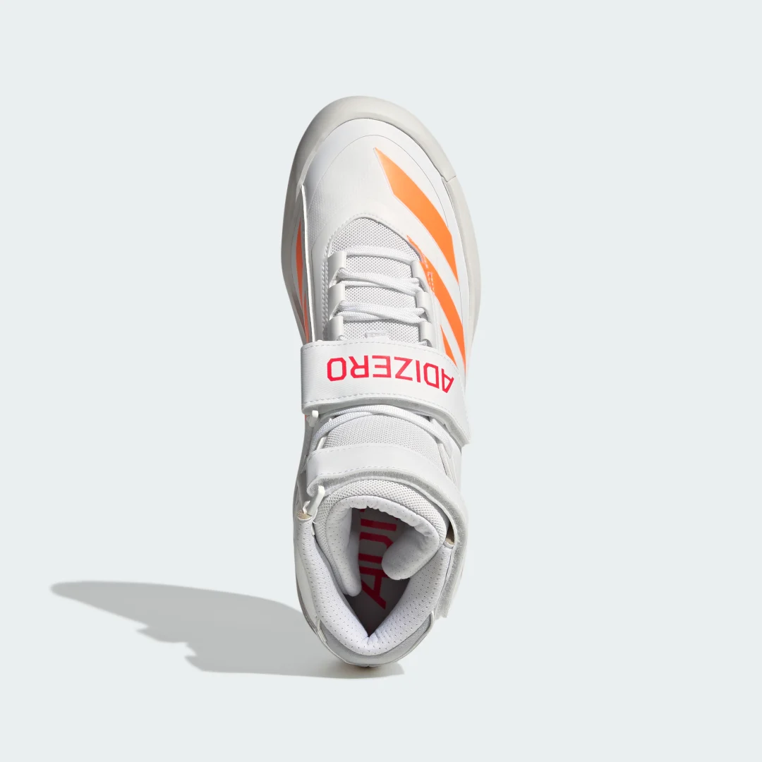 Detalle 2 de Zapatilla Adizero Running: lanzamiento de jabalina de Adidas en color blanco