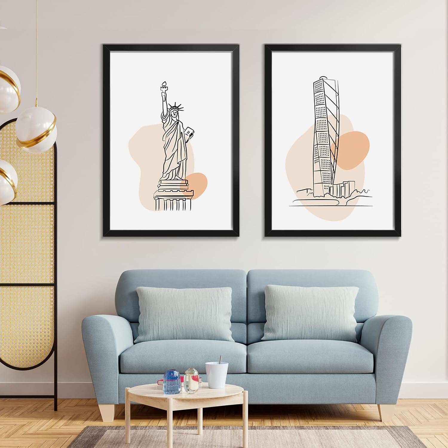 Detalle 2 de Veleclo 19.25x26.75 Black Picture Frame with Shatter Resistant Plexiglass