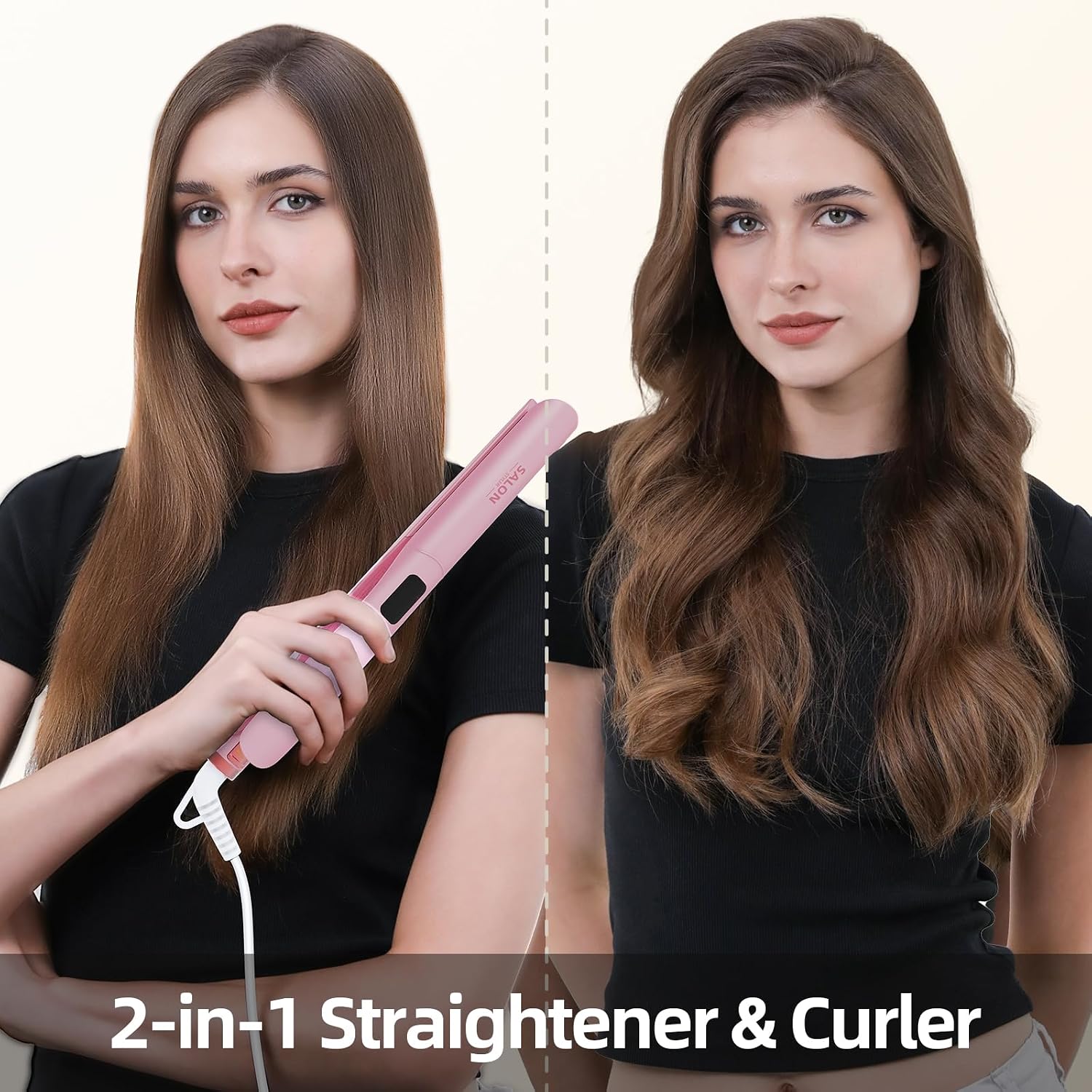 Detalle de Dekuri 2 in 1 Hair Straightener and Curler 30s