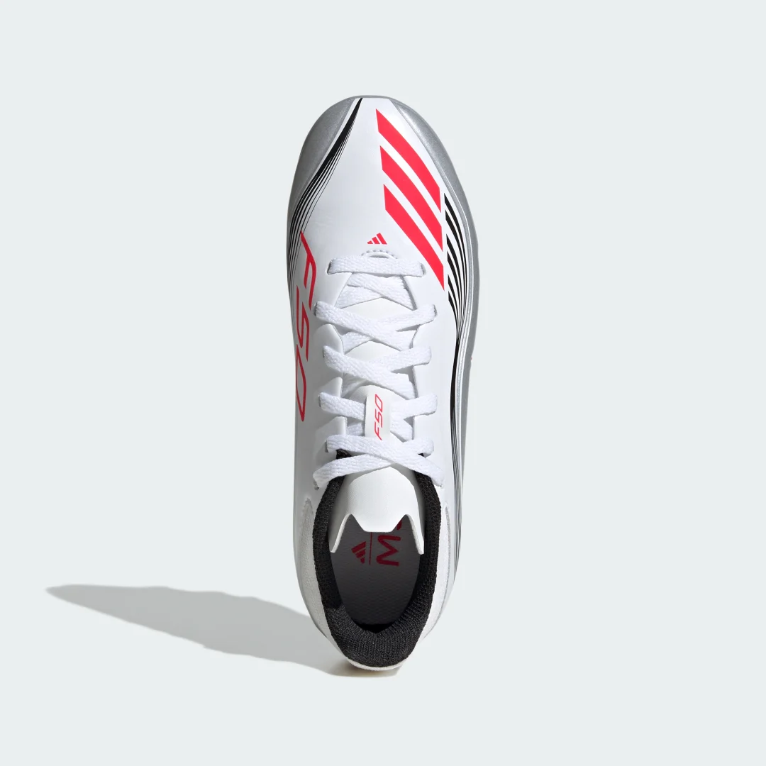 Thumbnail 2 de Bota F50 Messi League multisuelo para niños — Adidas, color Blanco