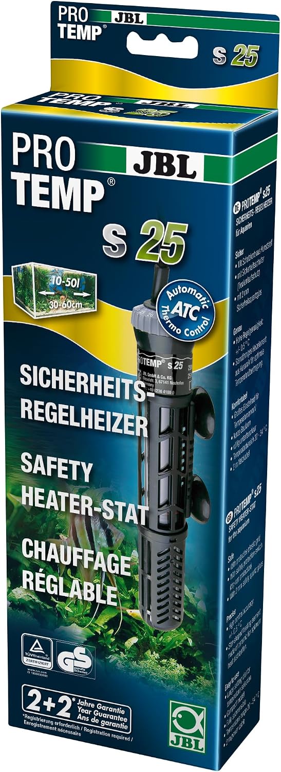 Detalle 2 de JBL ProTemp s150 Heizstab für Süß- und Meerwasser-Aquarien 90–200 l