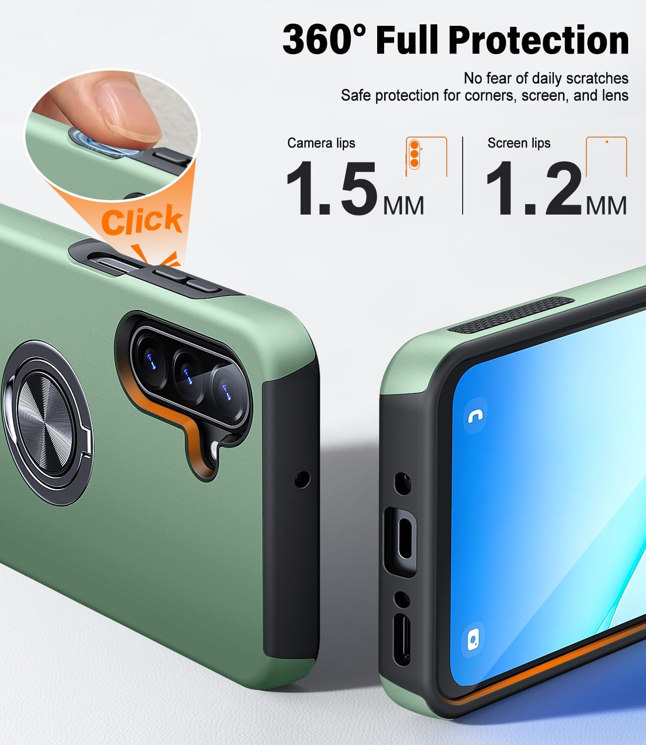 Detalle 2 de AOUIA Samsung A17 case 6.7-inch
