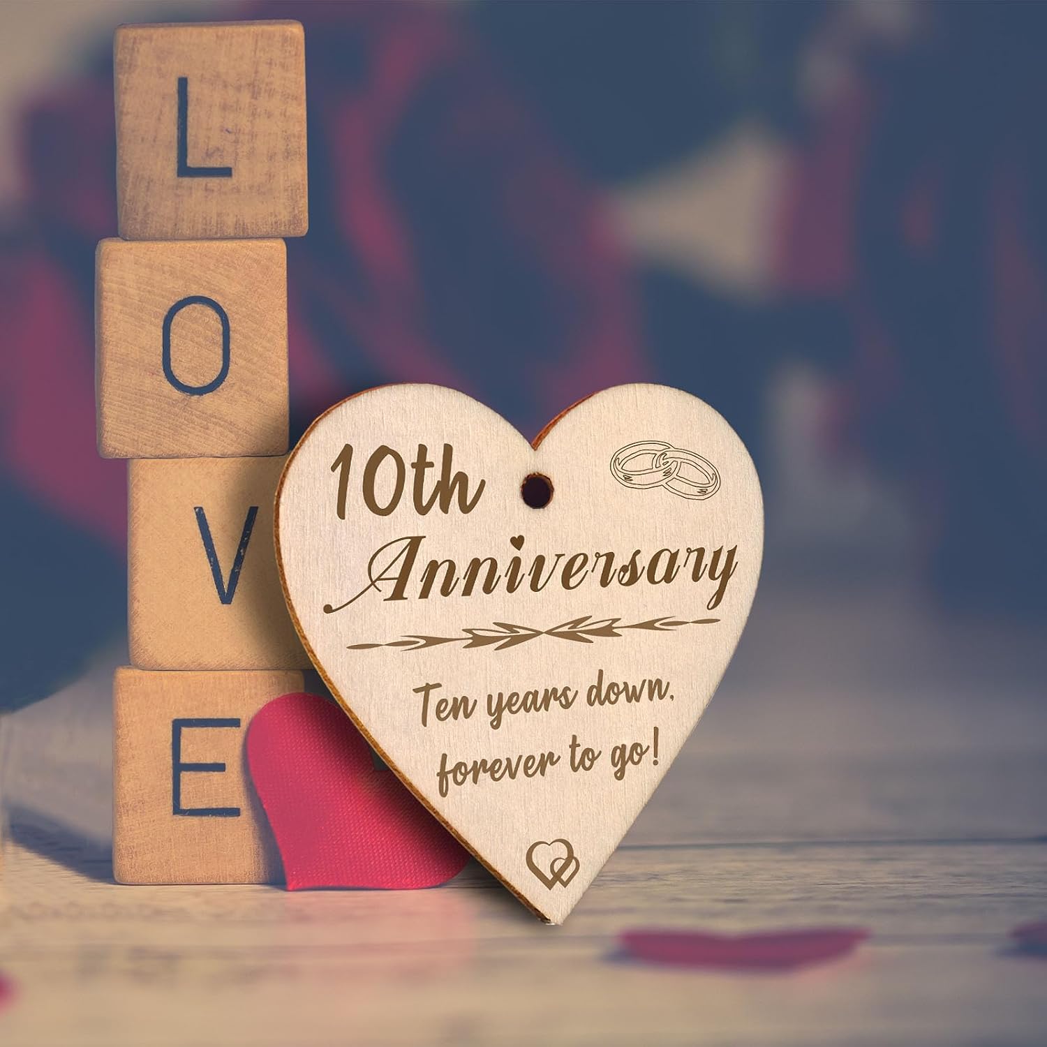 Thumbnail 2 de EYITUPC 10 Year Anniversary Picture Frame 9x8 in