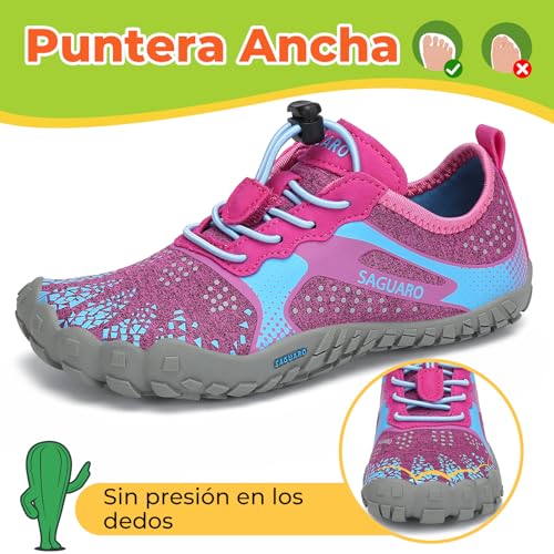Detalle de SAGUARO barefoot para trail, talla 31