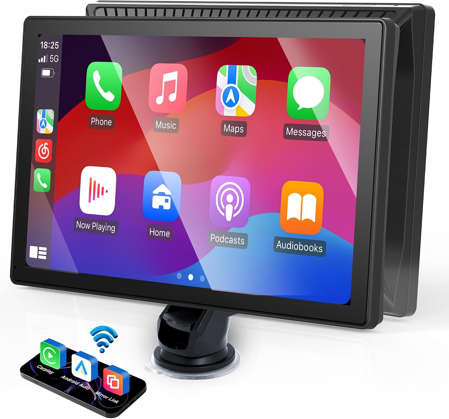 Detalle de CarPlay Voiture Écran tactile 9 pouces
