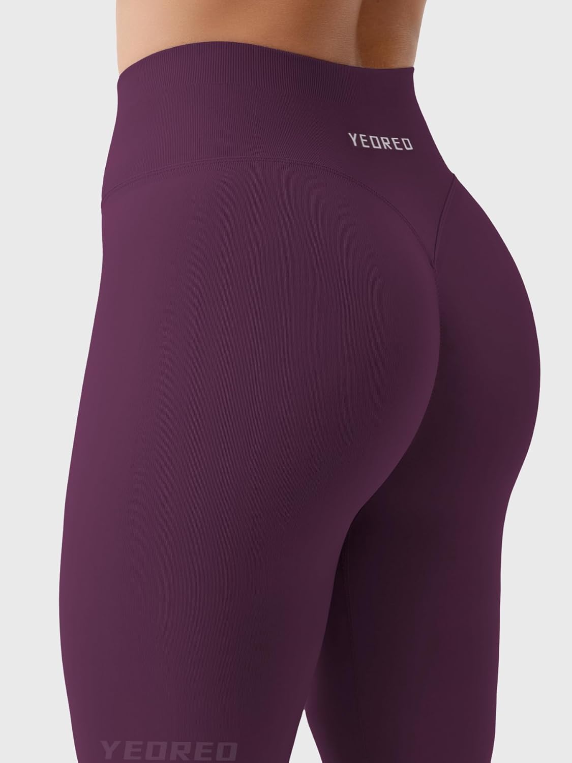 Thumbnail 4 de YEOREO Damen Sportleggings Invisible Scrunch – Hoch taillierte Yoga- und Booty-Leggings