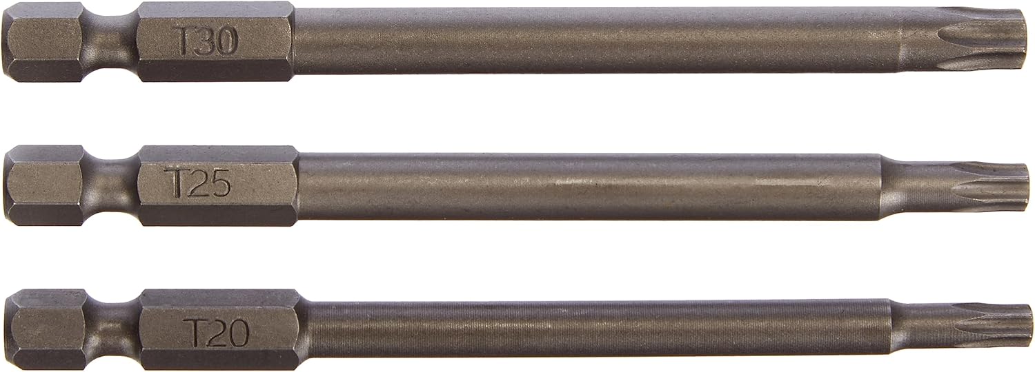 Detalle 2 de Bosch 2609255972 89mm Torx Bit Set (3 Pieces) – Standard Quality