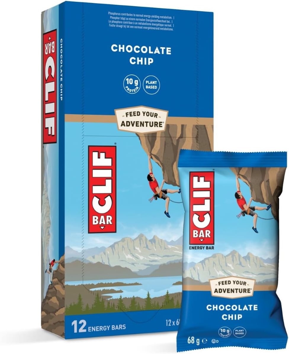 CLIF BAR Chocolate Chip 12 x 68 g