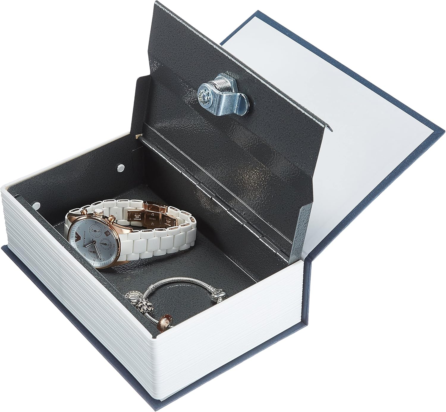 Thumbnail 1 de Amazon Basics Book Safe Key Lock, Medium, Blue