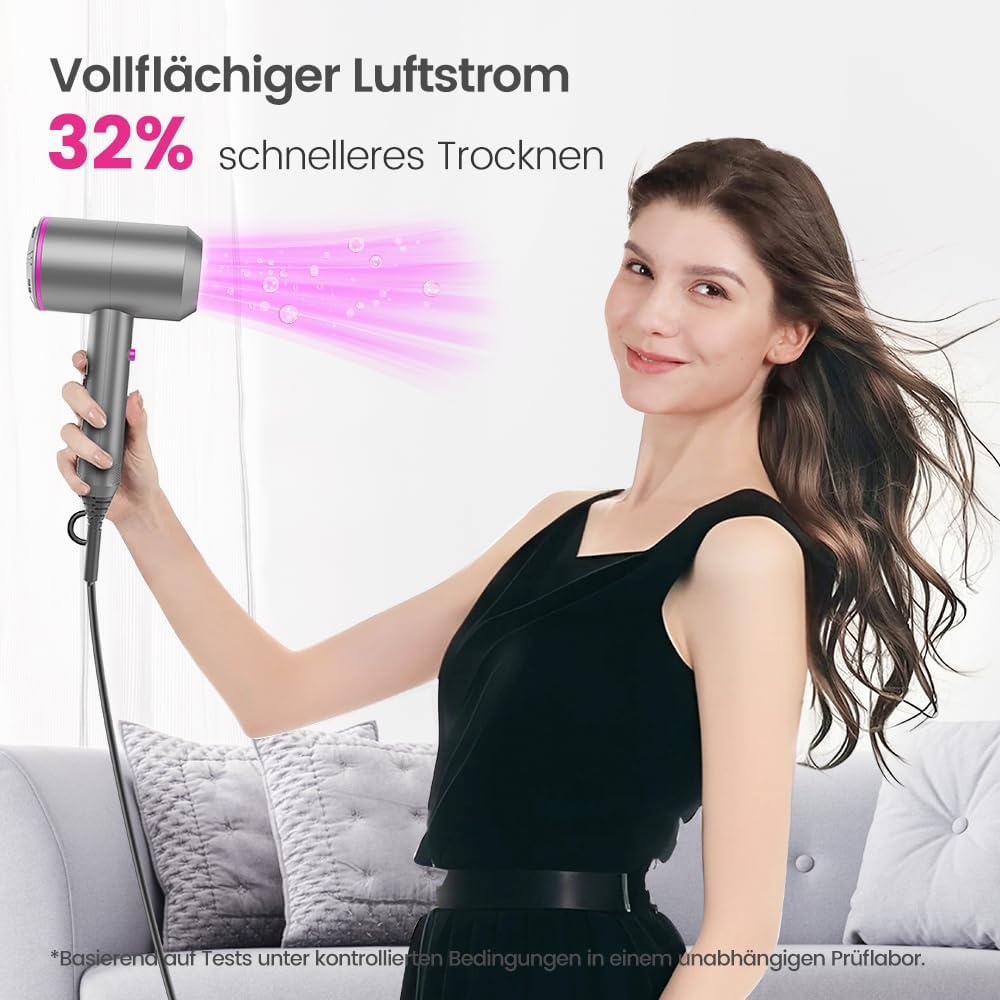 Detalle 2 de CASAMAA Ionen Föhn AC-Motor Haartrockner
