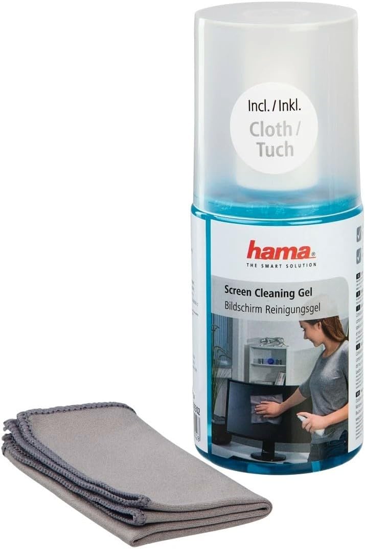 Detalle de Hama Screen Cleaning Gel (200 ml) with Microfibre Cloth