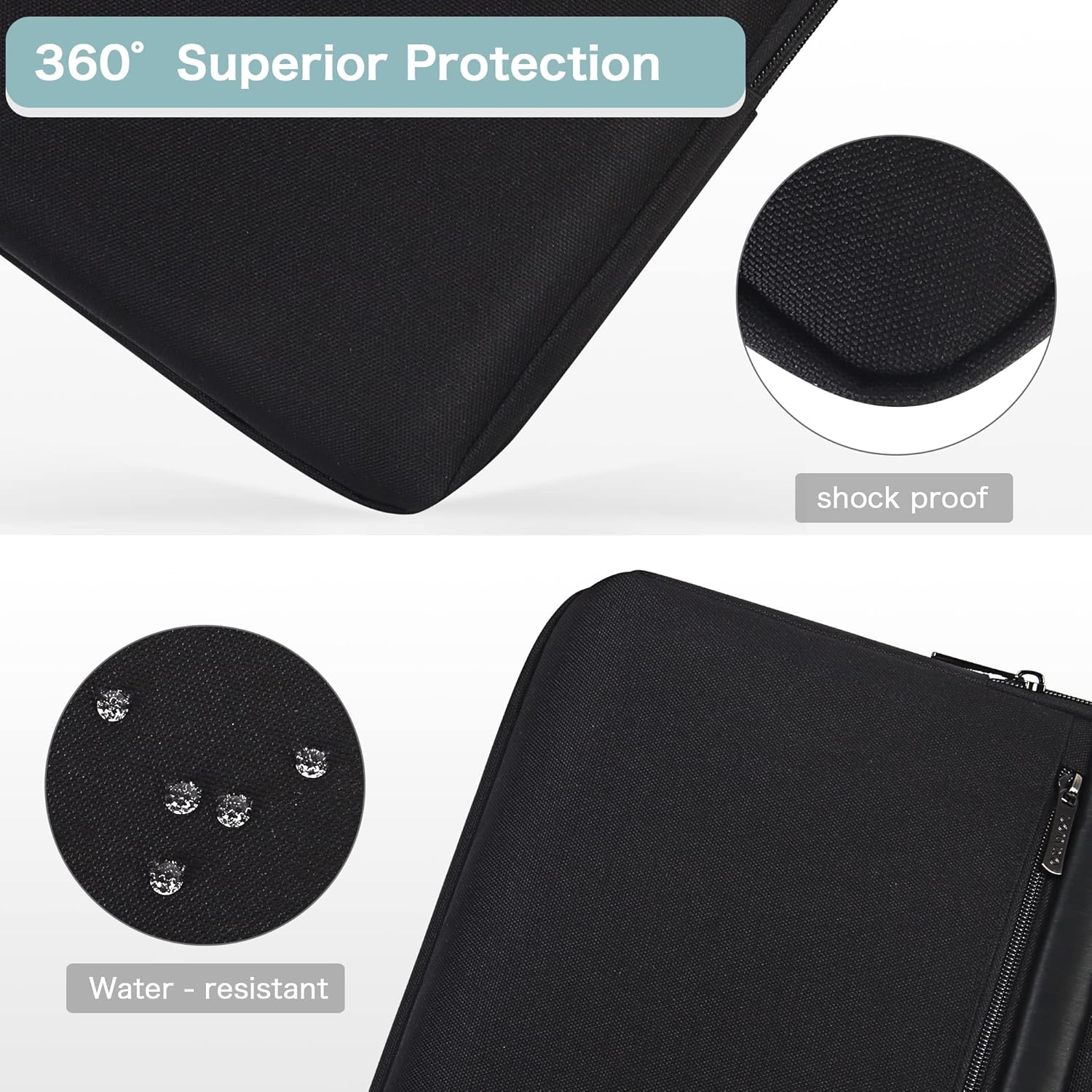 Detalle de DOMISO 17.3 Inch Laptop Bag for Business: TSA-Friendly, Waterproof Messenger Briefcase