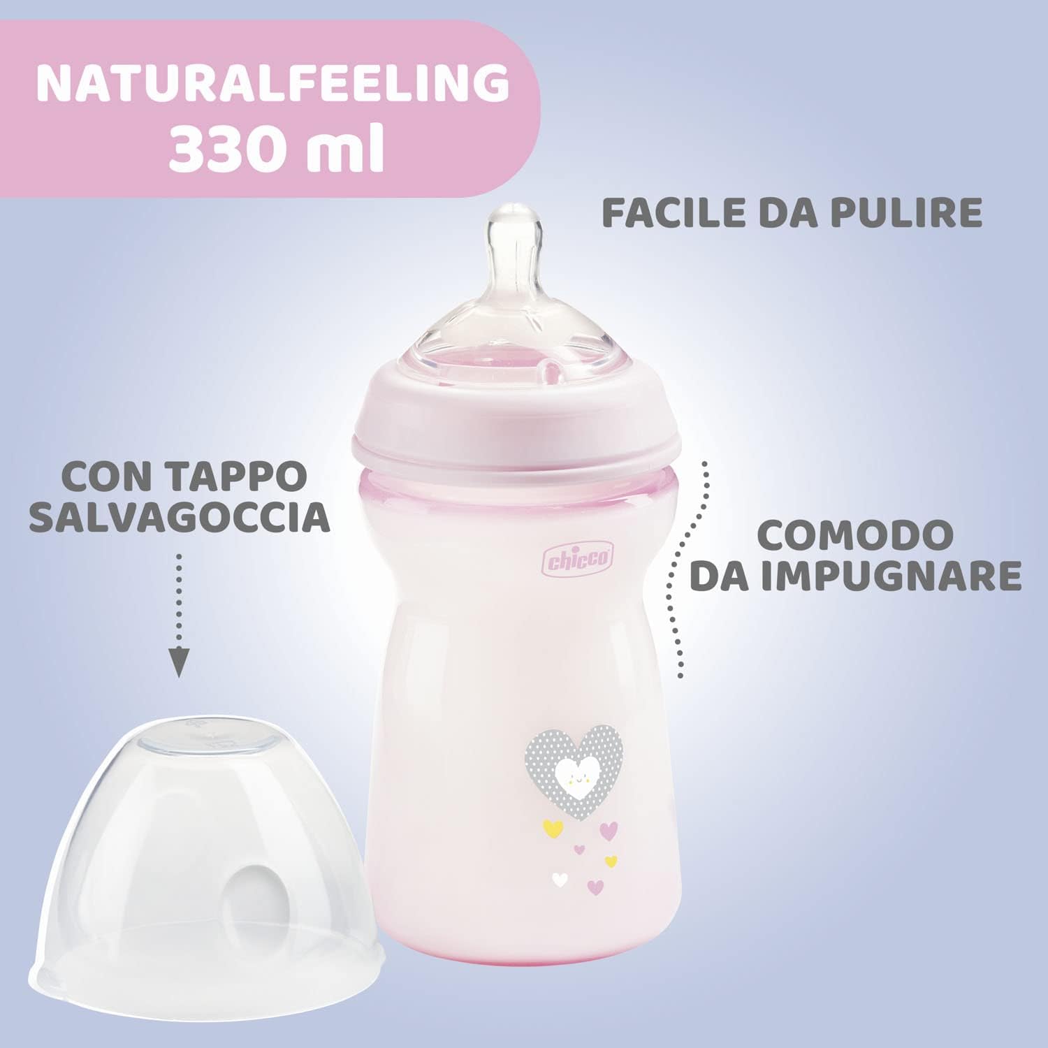 Thumbnail 4 de Chicco Natural Feeling anticolica 330 ml