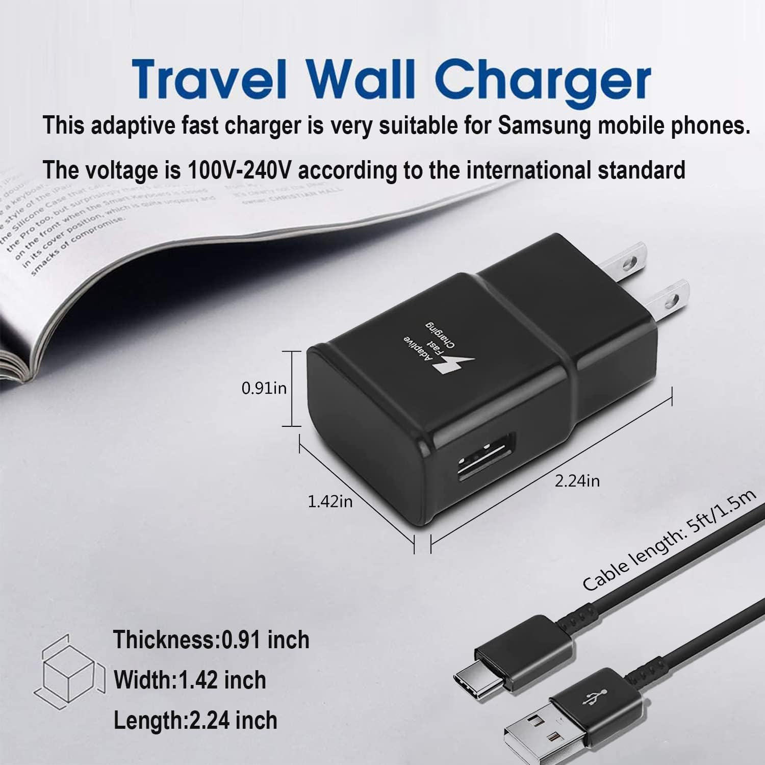 Detalle de Powersky USB wall charger