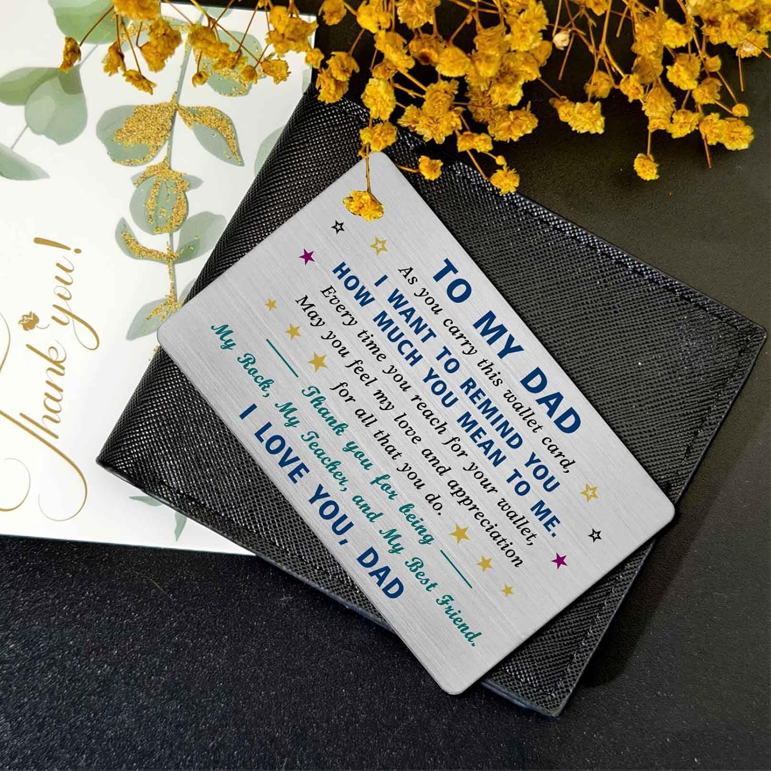 Thumbnail 5 de EE&YU Dad Christmas Card — I Love Dad greeting card 🎴