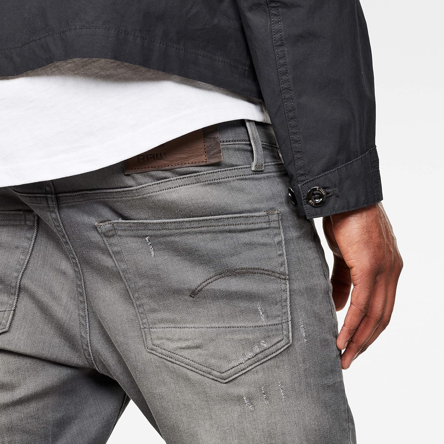 Detalle de G-STAR Hommes 3301 Slim Denim Shorts