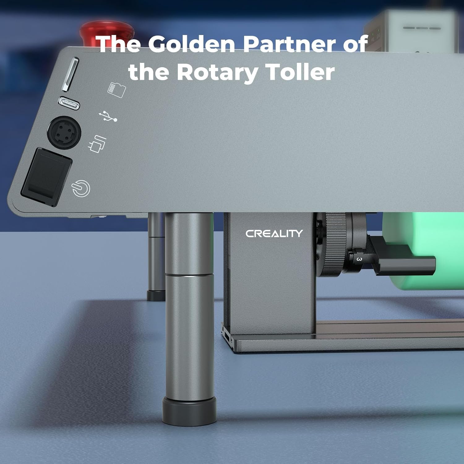 Detalle 2 de Creality Laser Engraver Risers, Aluminum Alloy
