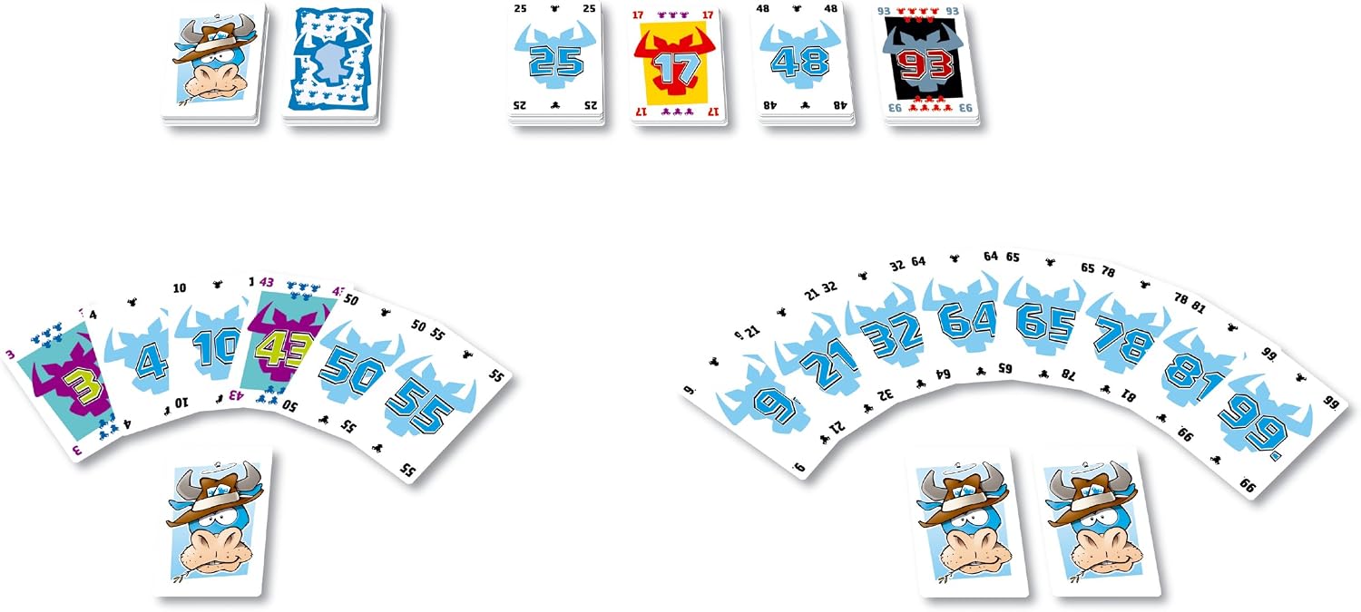 Detalle de AMIGO Spiel + Freizeit 960 – 11 nimmt! Kartenspiel für rasante Runden