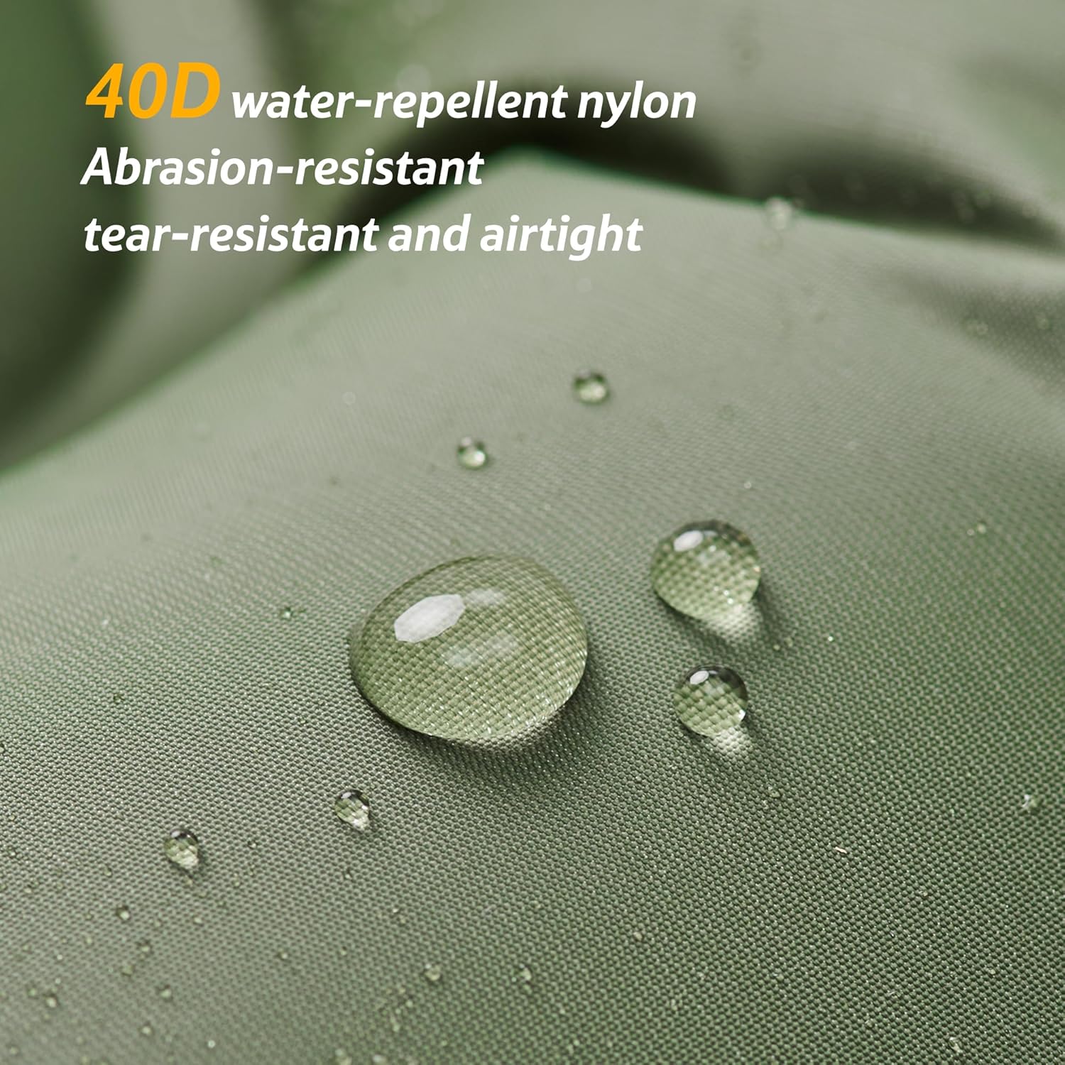 Thumbnail 3 de Naturehike Ultralight Inflatable Sleeping Mat (Olive Green) – Lightweight Single with Air Pillow