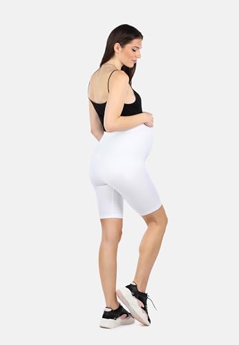 Detalle 2 de Be Mammy Legging maternité court en bio-coton