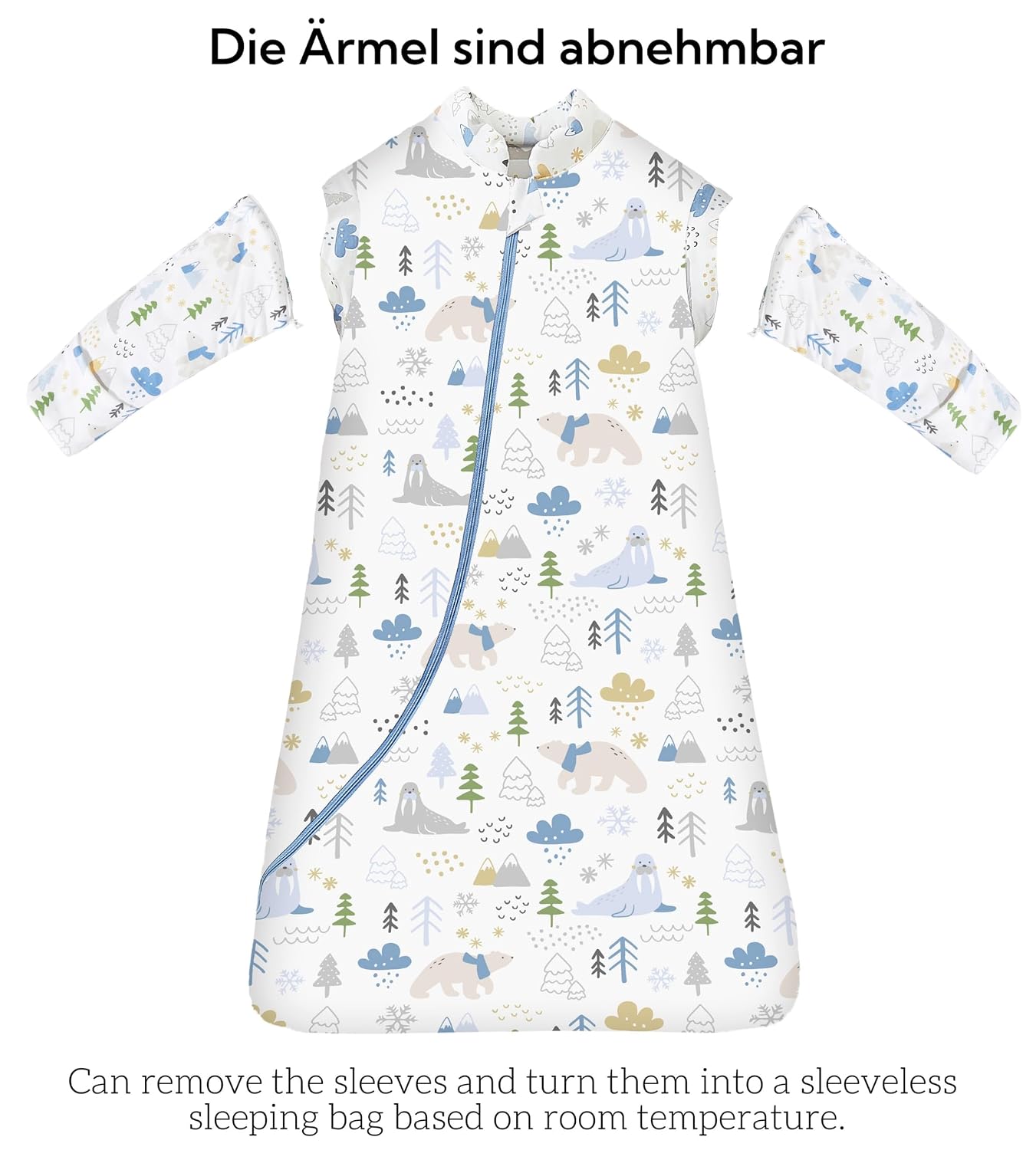 Detalle 2 de Chilsuessy Baby Schlafsack 3.5 Tog M (75-90 cm)