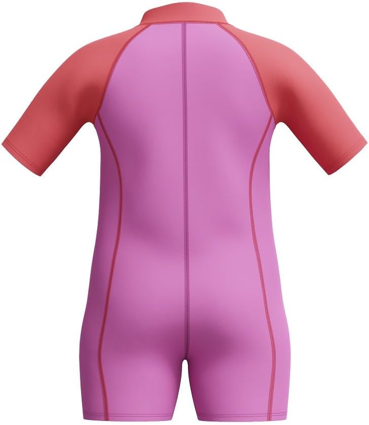 Detalle de Speedo Learn To Swim Wetsuit Costume: Muta per Neonati e Bambini con Zip Frontale