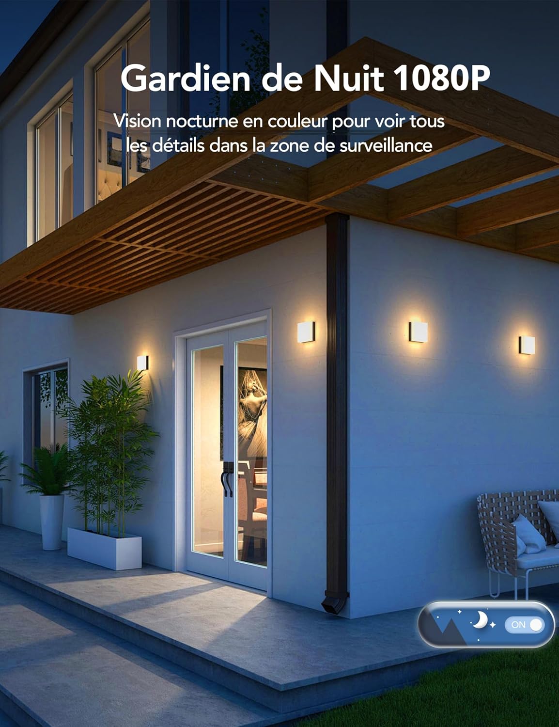 Thumbnail 3 de GNCC Caméra solaire extérieure 360°