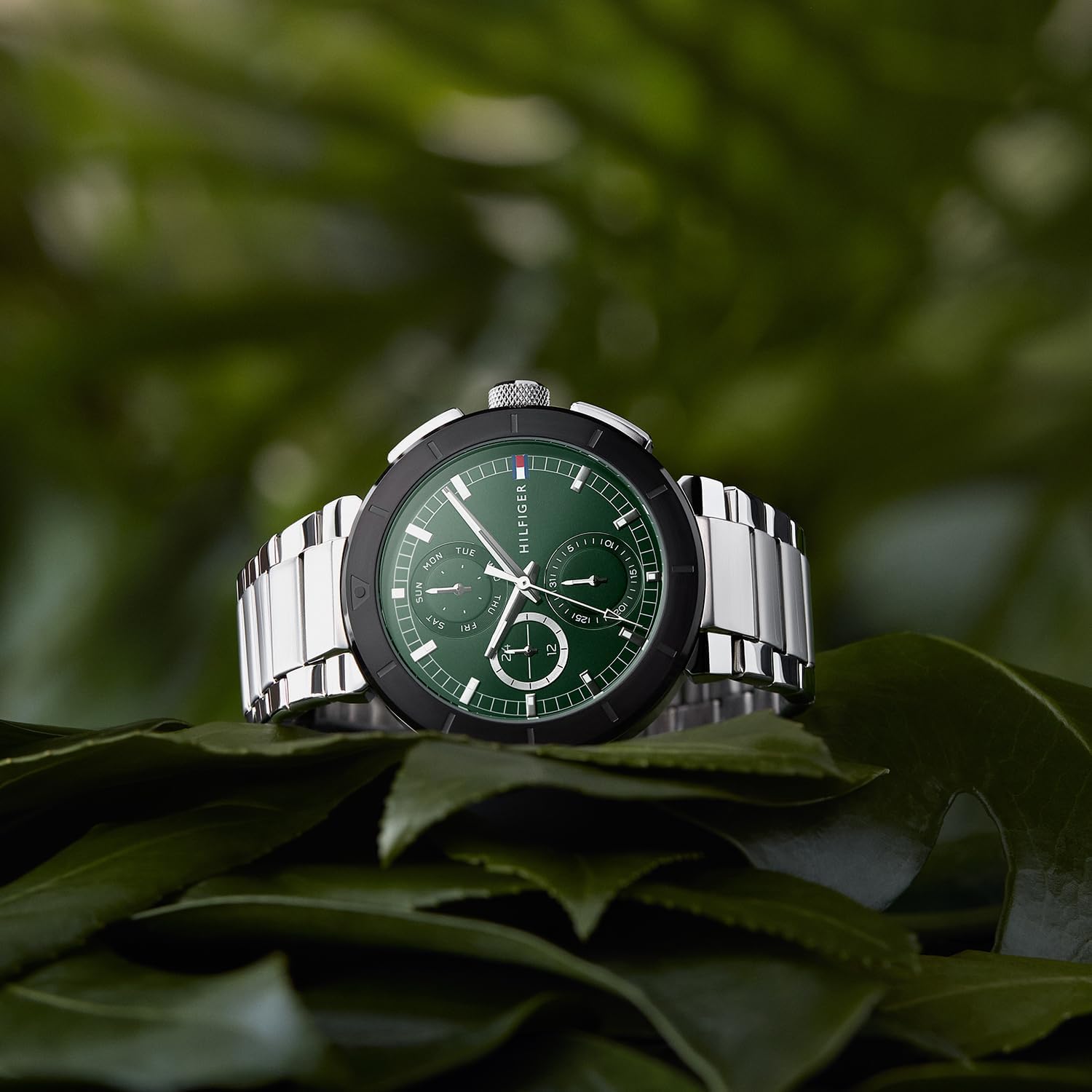 Thumbnail 4 de Tommy Hilfiger Multi Zifferblatt Quarz Uhr für Herren mit Edelstahlarmband