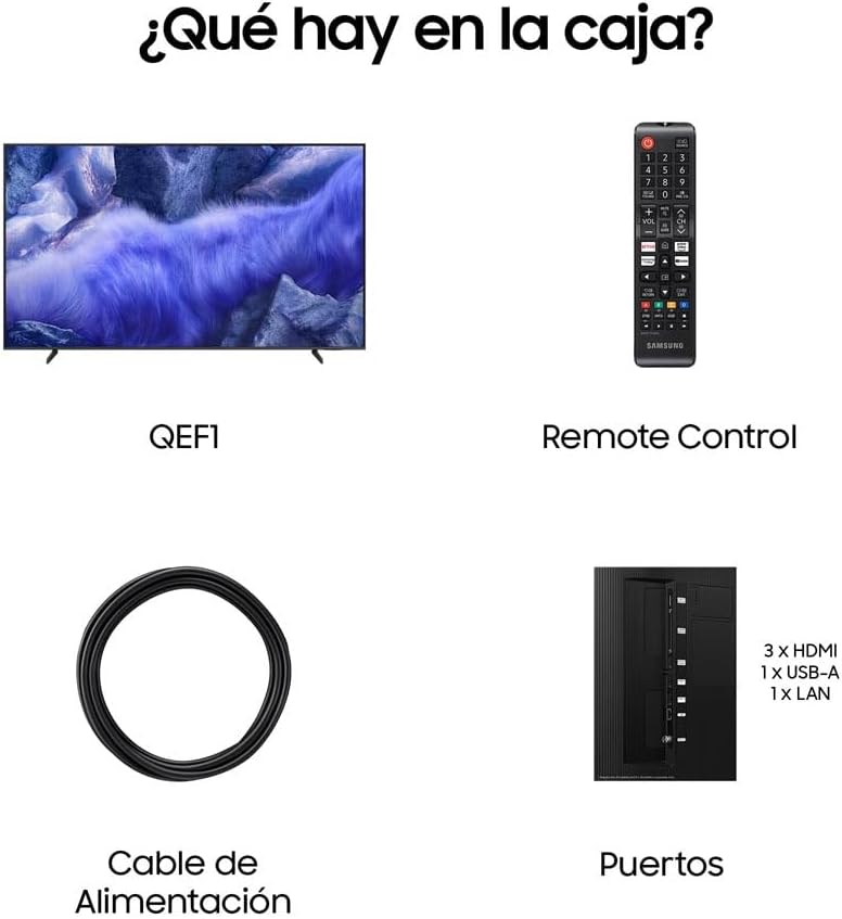 Thumbnail 8 de Samsung QE1F 75" QLED 4K Smart TV con AI y Color Vivo 🎥
