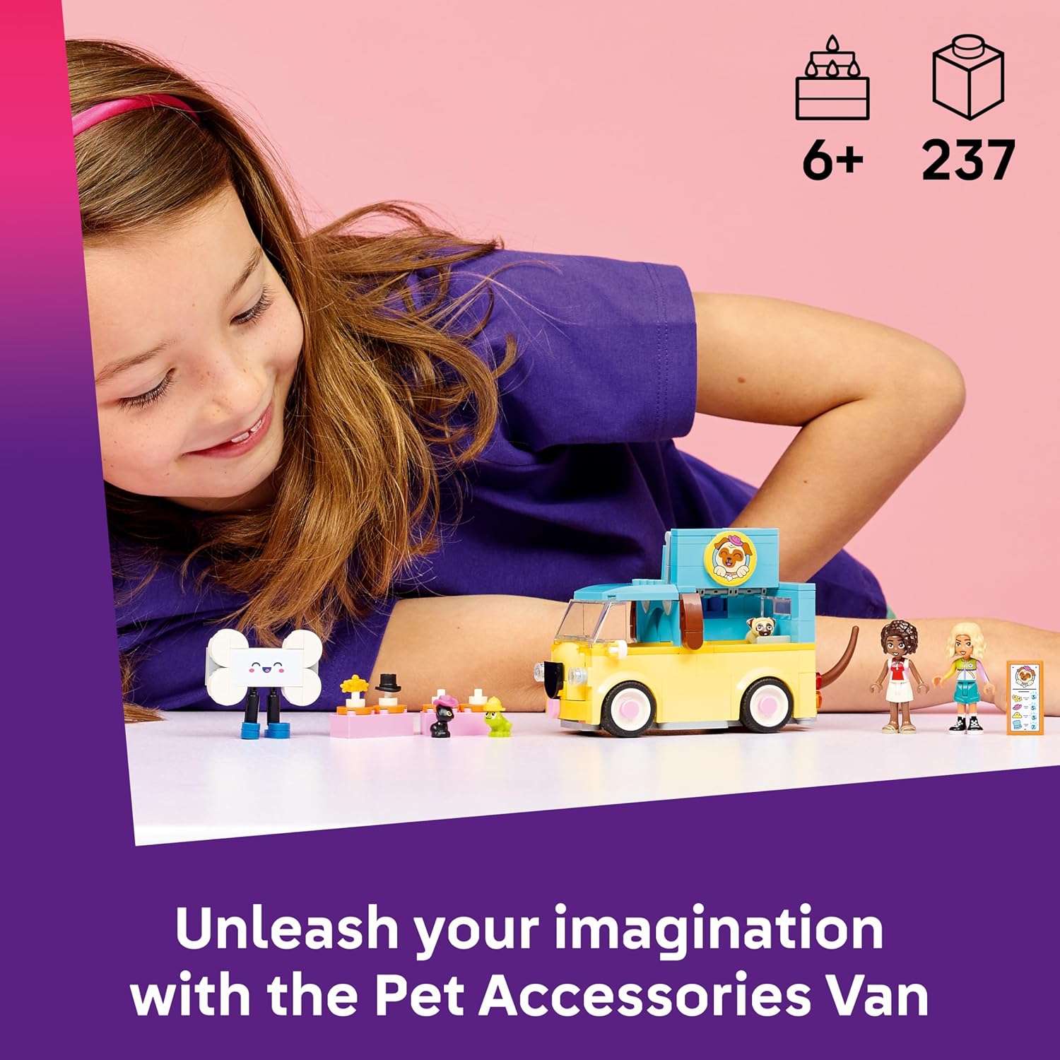 Thumbnail 1 de LEGO Friends Pet Accessories Van (42678) – Toy Animal Playset for 6+ Year Olds