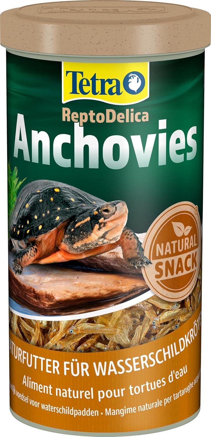 Detalle de Tetra Anchois Anchovies, 1 L – Complément alimentaire pour tortues d'eau