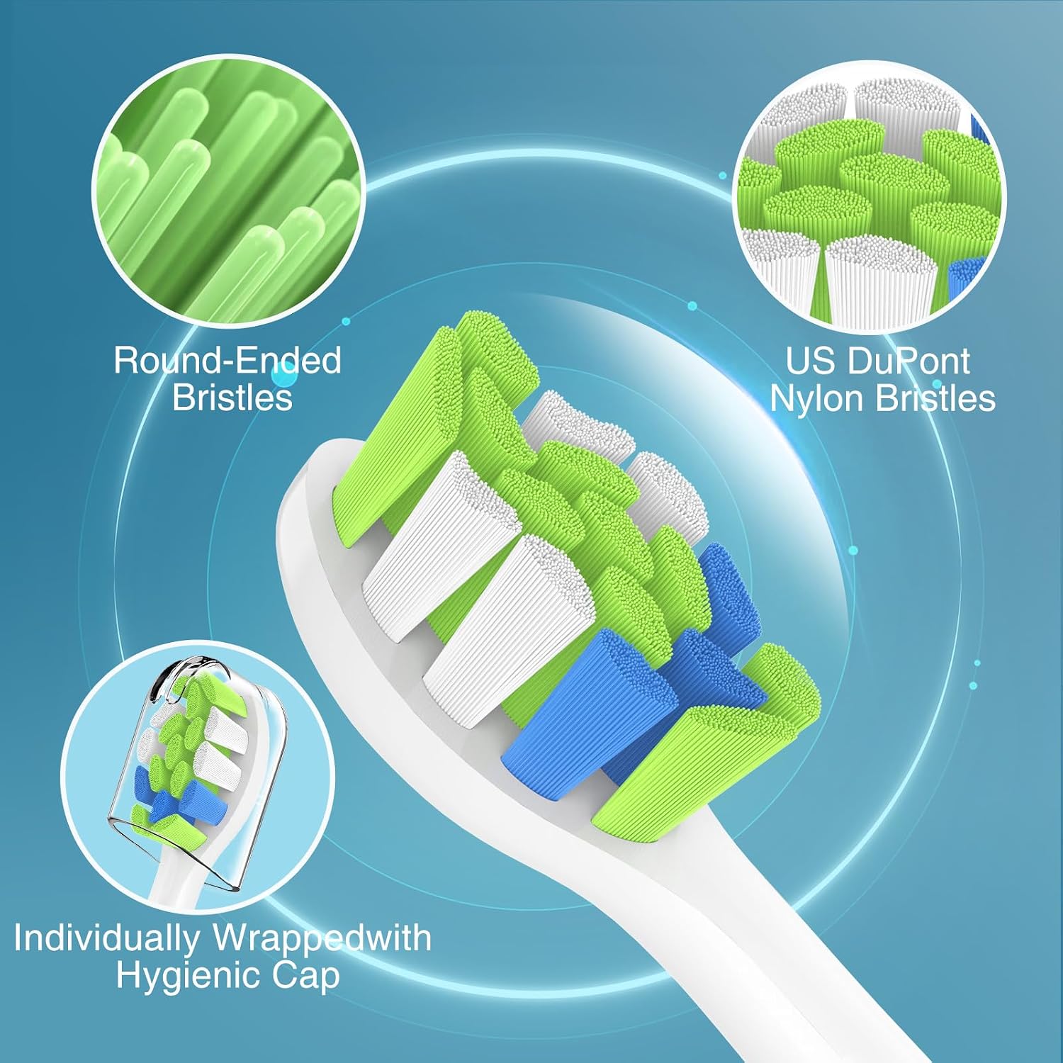 Thumbnail 2 de BrightDeal Cabezales Philips Sonicare 8 piezas