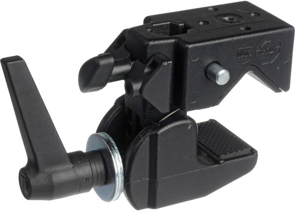 Thumbnail 1 de Manfrotto Super Clamp without Stud (Black Aluminium) – versatile clamp for accessories