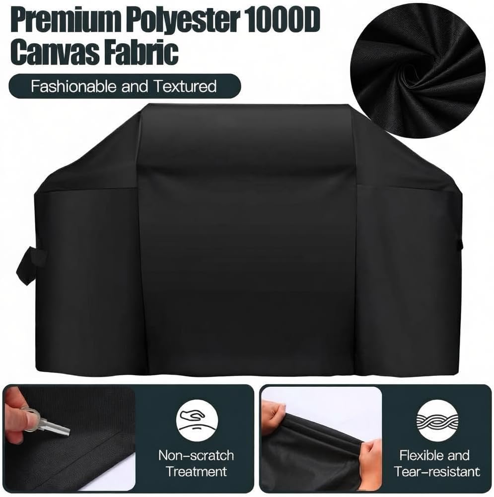 Detalle de 52 Inch Premium Outdoor Grill Cover for Weber Spirit 300/400 Series and More