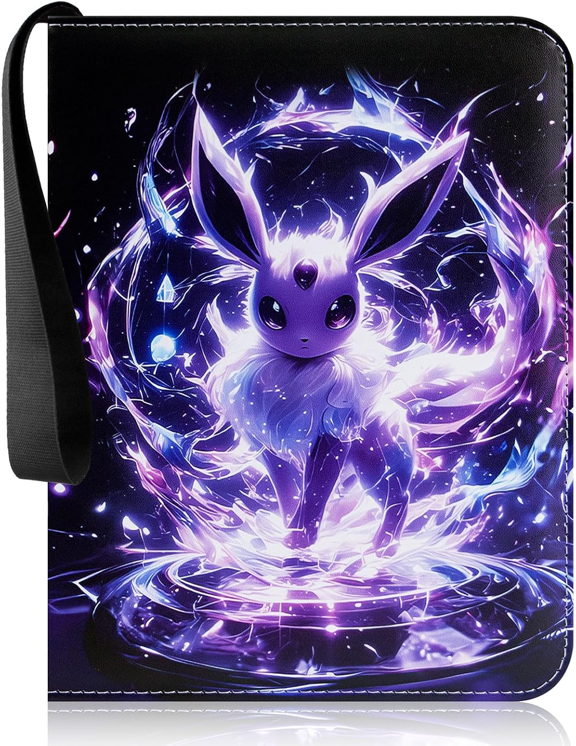 Detalle de Sammelkarten Album, 50 Seiten, 400 Karten Kapazität – robustes Sammelalbum für Pokémon-Karten (A)
