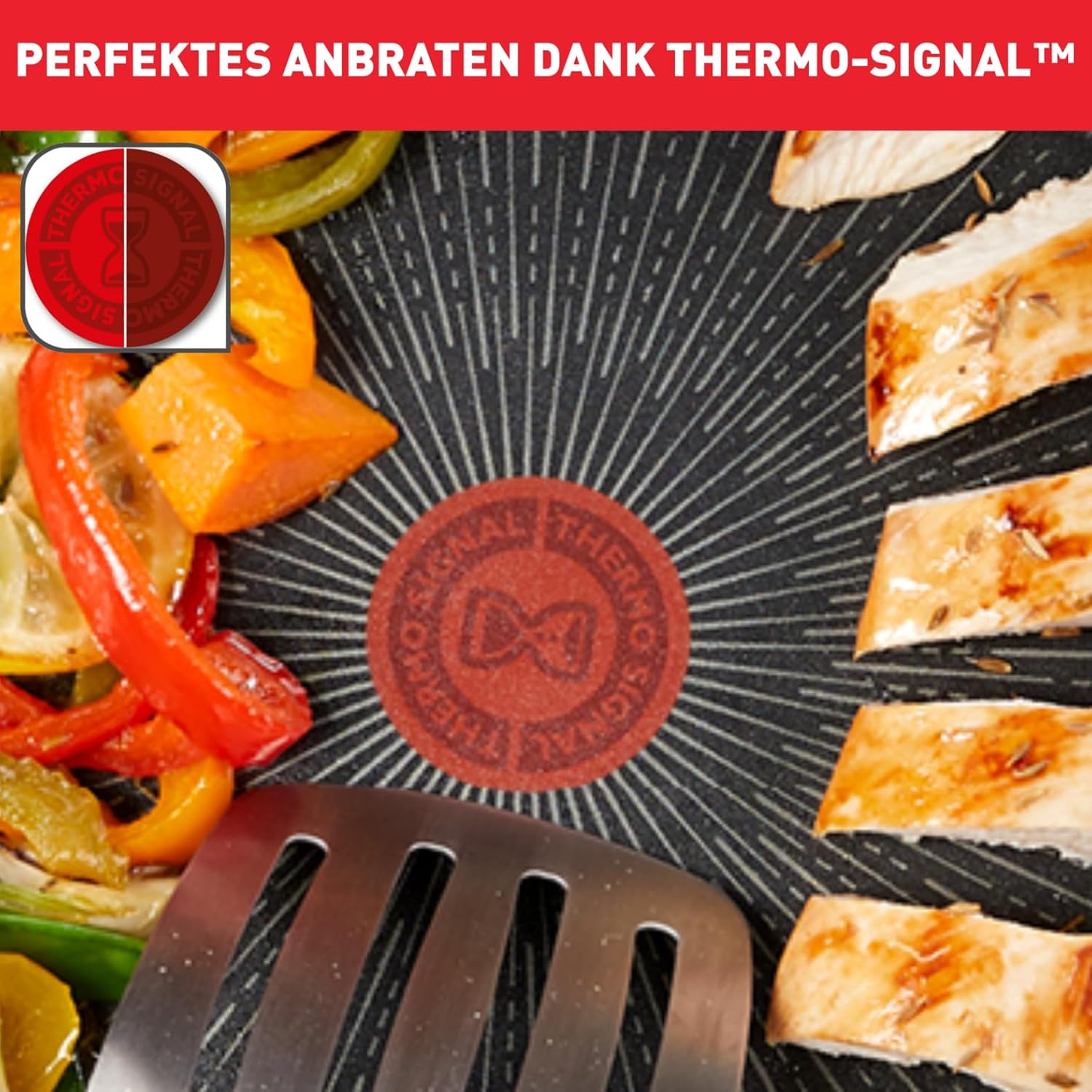 Thumbnail 6 de Tefal Unlimited On Pfannenset 3-teilig (G25991) für Induktion: 20, 24 & 28 cm mit kratzfester Antihaftbeschichtung