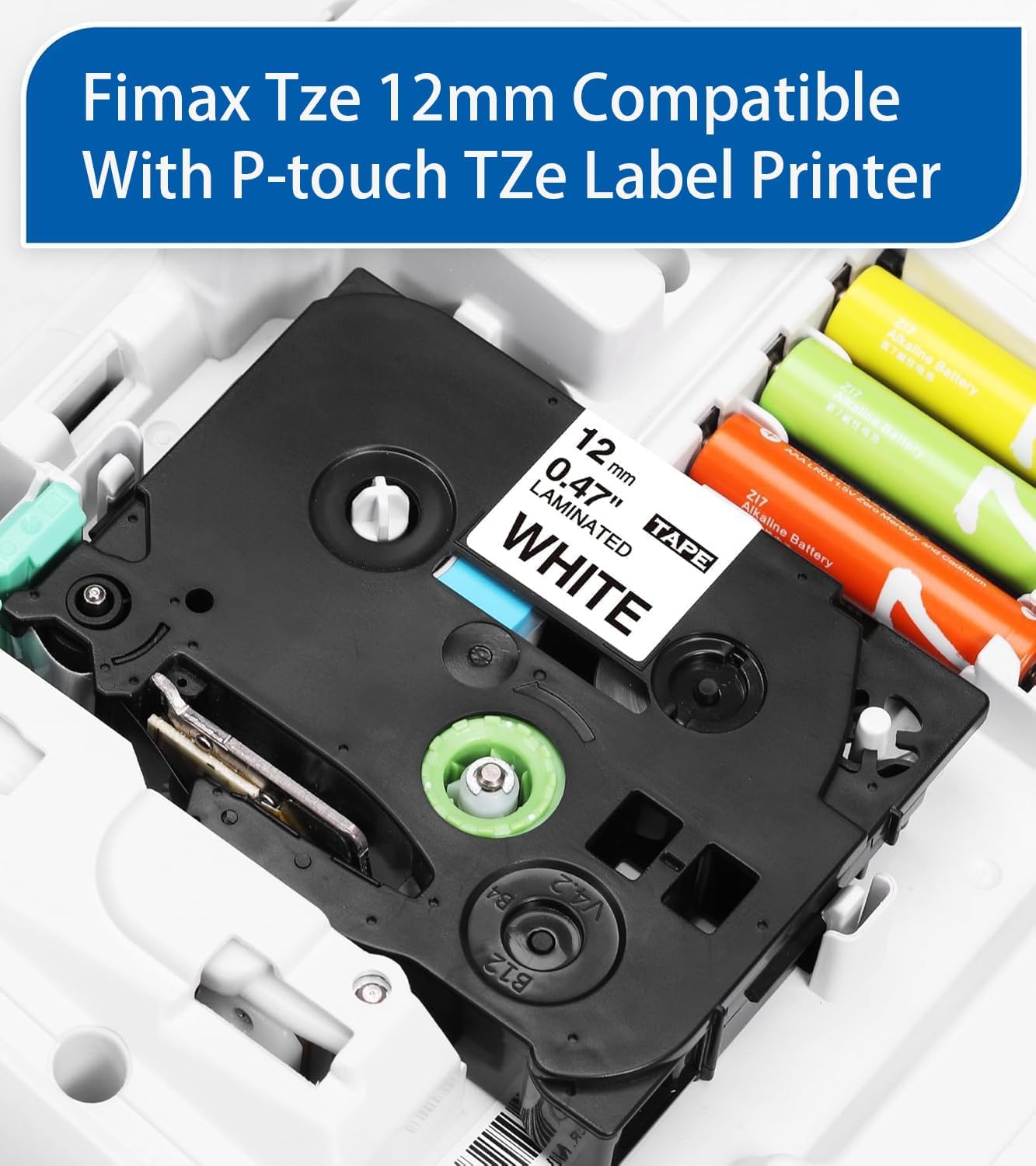 Thumbnail 1 de Fimax Tze-231 12mm Etikettenband 🏷️
