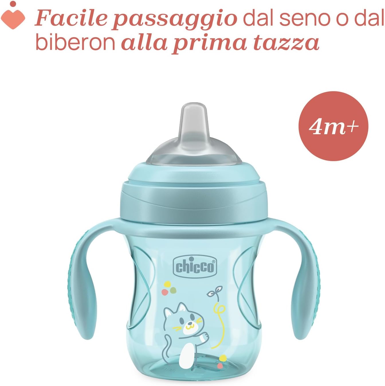 Detalle de Chicco Transition Cup tazza antigoccia 200 ml