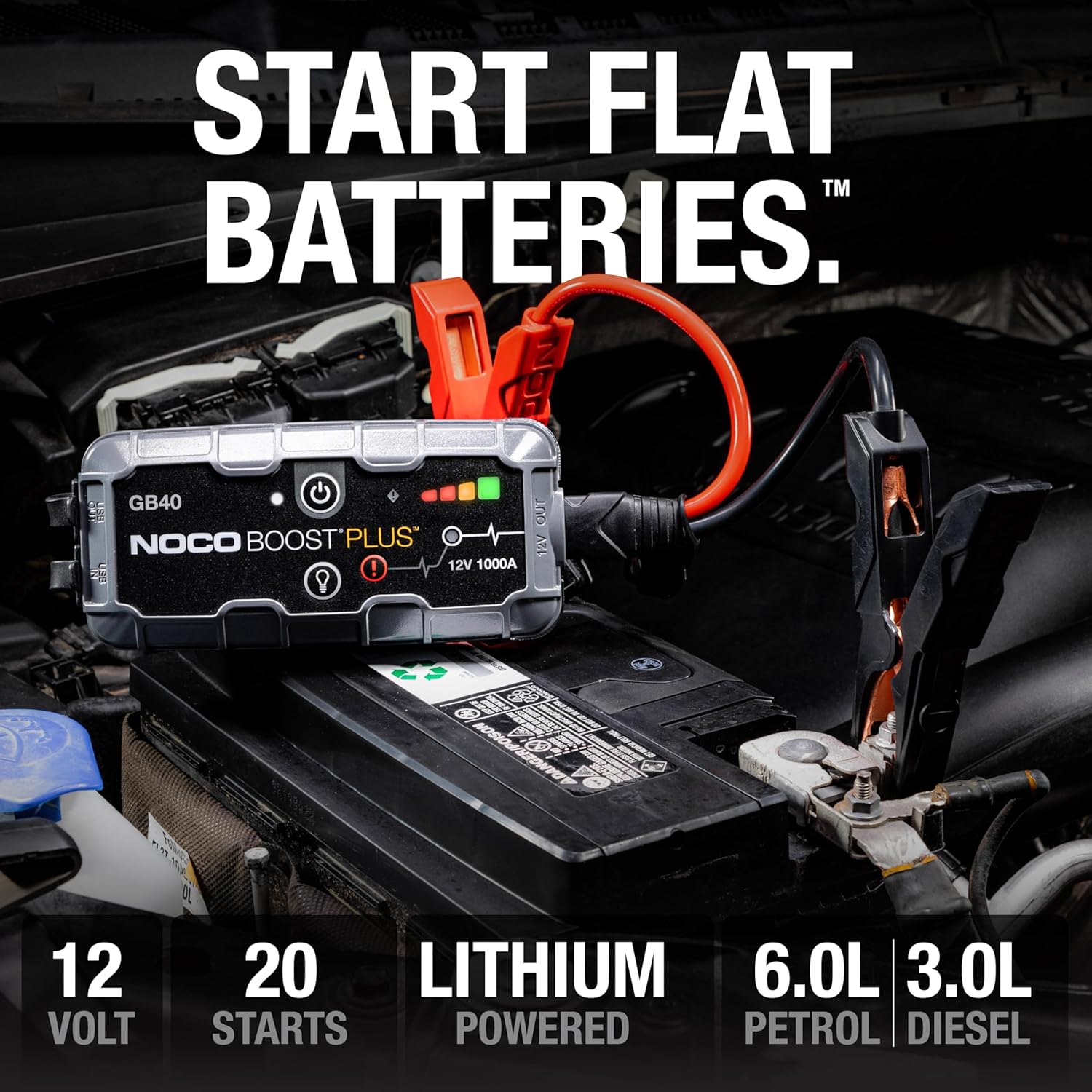 Thumbnail 1 de NOCO Boost GB40 1000A jump starter