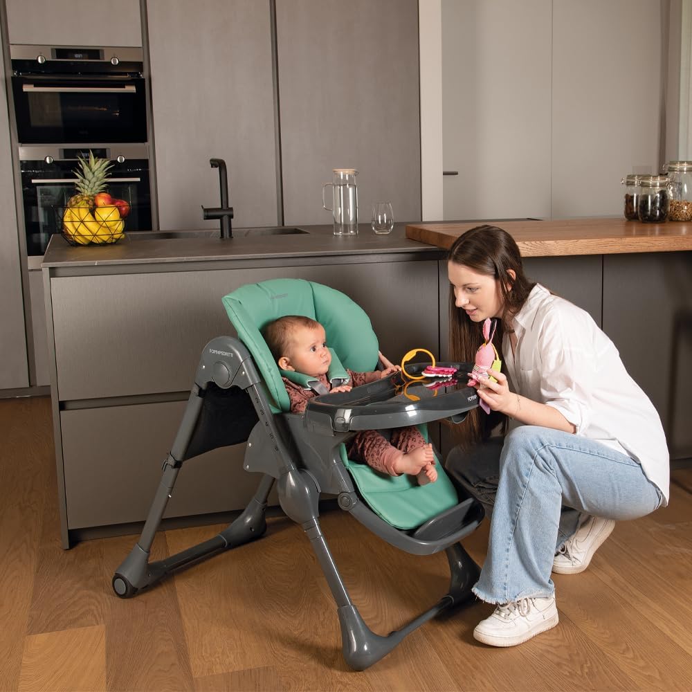 Detalle 2 de Foppapedretti Gourmand: sgabello‑seggiolone multi‑posizioni per bambini da 6 mesi a 3 anni