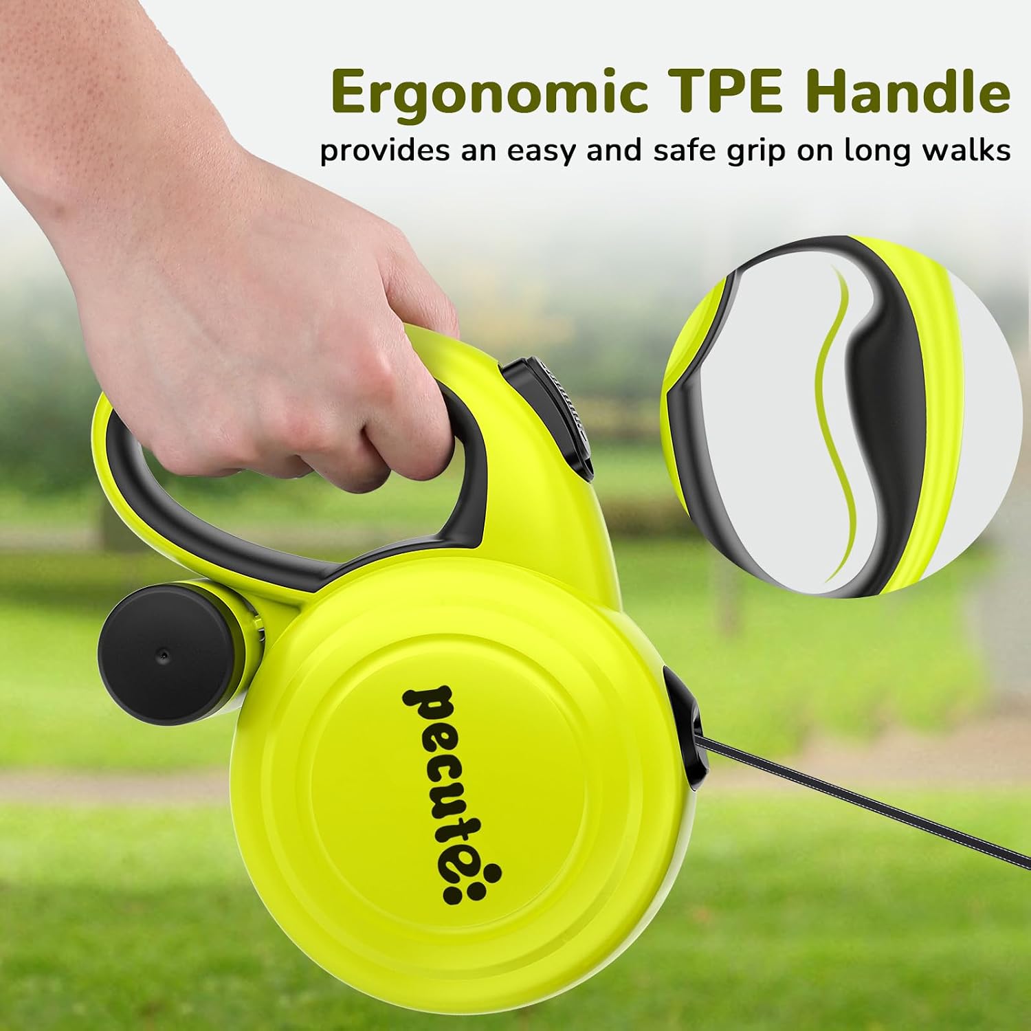 Thumbnail 5 de Pecute Retractable Dog Leash 10m