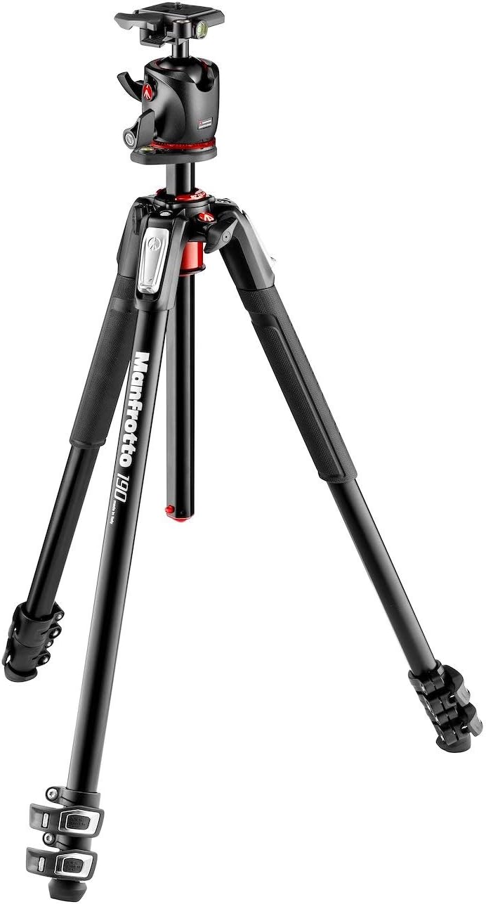 Thumbnail 5 de Manfrotto MK190XPRO4-BHQ2 Aluminium-Stativ mit XPRO Kugelkopf & 200PL Schnellwechselplatte – 4-teiliges Profi-Stativ für DSLR & spiegellose Kameras