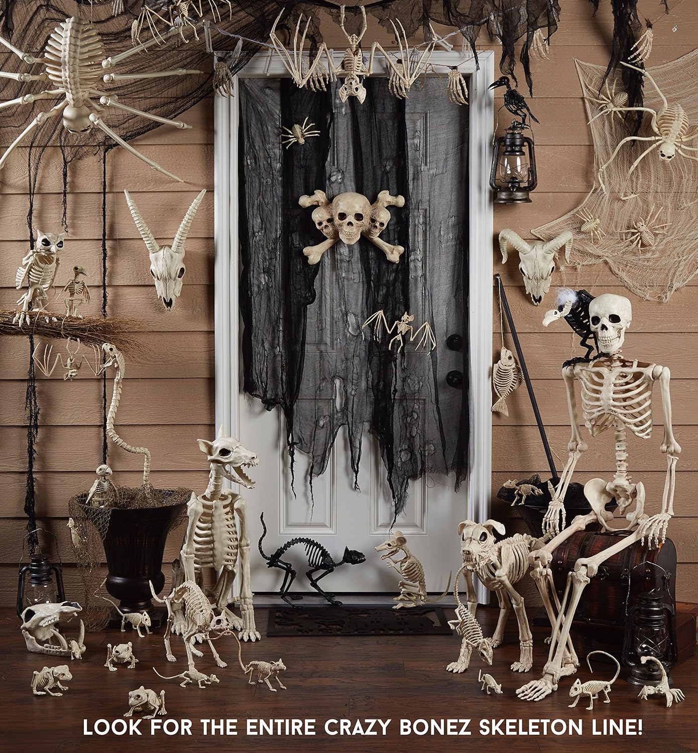 Thumbnail 5 de Crazy Bonez Skeleton Squirrel 7-inch
