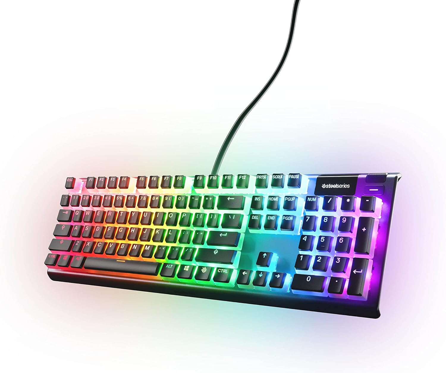 Thumbnail 1 de SteelSeries PrismCaps Double-Shot Tastenkappen Schwarz