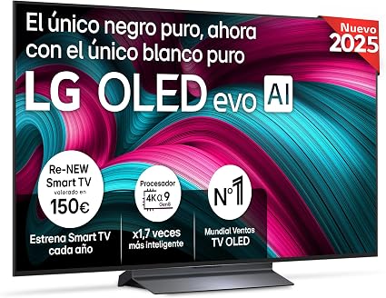 Detalle de LG OLED55C54LA TV 55" OLED EVO 4K con AI & Dolby Vision
