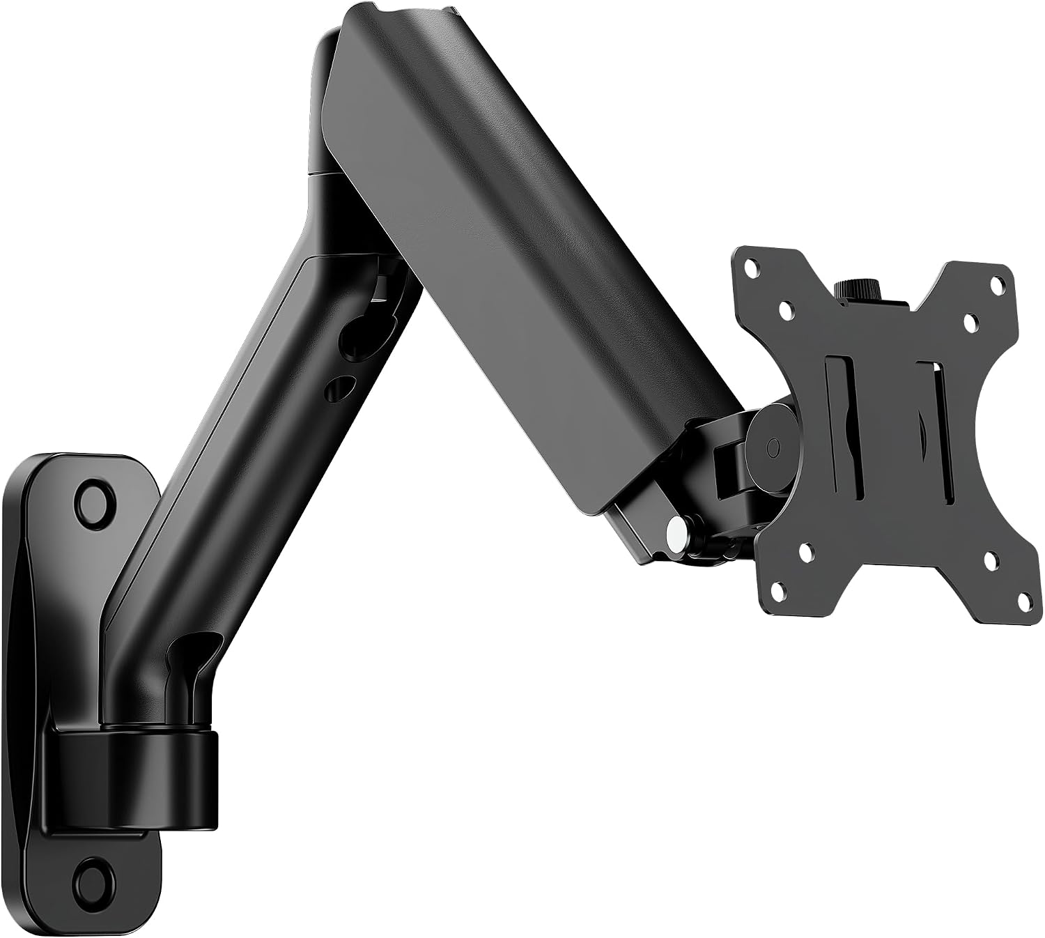 Detalle de monTEK Monitor Wandhalterung 17–32 Zoll | VESA 75/100 mm, Tragkraft bis 9 kg, schwenk- und neigbar