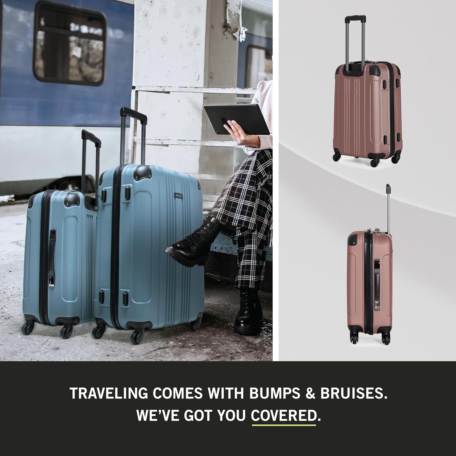 Detalle 2 de Kenneth Cole REACTION Out of Bounds 2-piece luggage set 20"