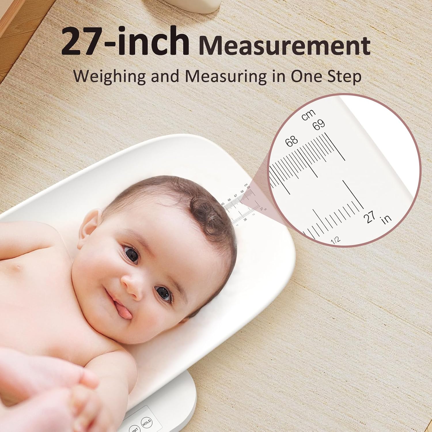 Detalle 1 de GROWNSY Baby Scale 150 kg